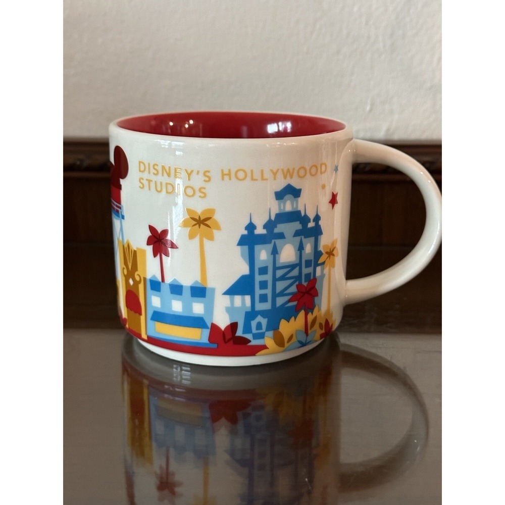 Starbucks Disney You Are Here Collection Mug Hollywood Studios Retired